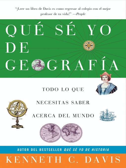 Title details for Que Se Yo de Geografia by Kenneth C. Davis - Available